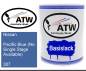 Preview: Nissan, Pacific Blue (No Single Stage Available), 307: 1L Lackdose, von ATW Autoteile West.